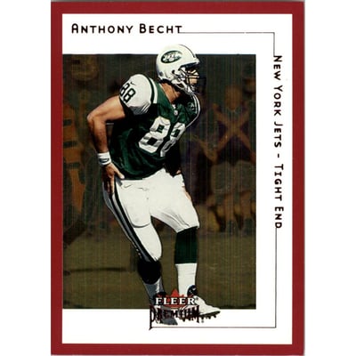 2001 Fleer Premium Star Ruby #55 Anthony Becht