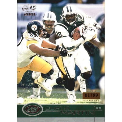 2001 Pacific Hobby LTD #298 Curtis Martin