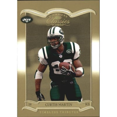 2003 Donruss Classics Timeless Tributes #67 Curtis Martin