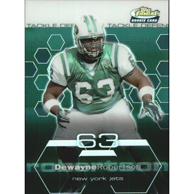 2003 Finest Refractors #93 DeWayne Robertson