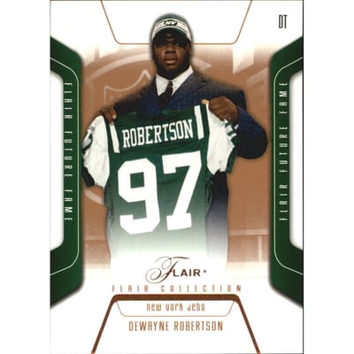 2003 Flair Collection #102 DeWayne Robertson