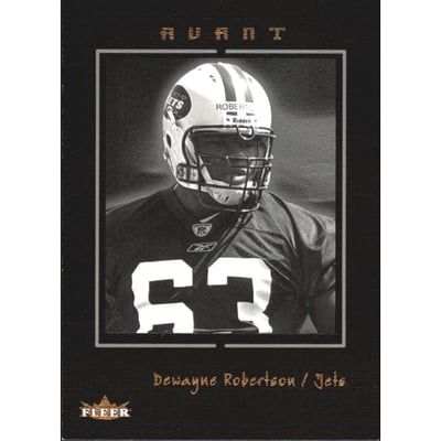 2003 Fleer Avant Black #64 DeWayne Robertson
