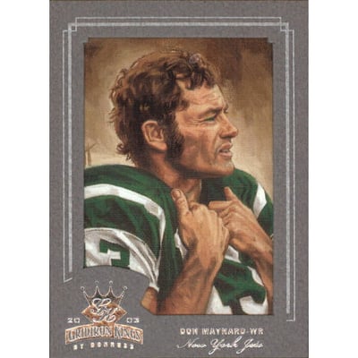 2003 Gridiron Kings Silver #157 Don Maynard