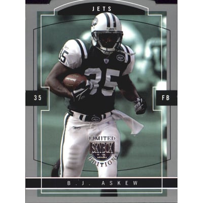 2003 SkyBox LE #132 B.J. Askew RC