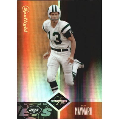 2004 Leaf Limited Bronze Spotlight #110 Don Maynard