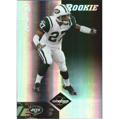2004 Leaf Limited Silver Spotlight #165 Derrick Strait