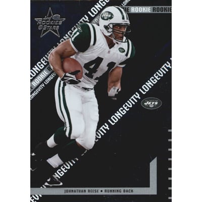 2004 Leaf Rookies and Stars Longevity Parallel #171 Johnathan Reese