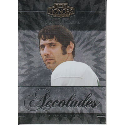 2004 Playoff Honors Accolades #A30 Joe Namath