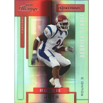 2004 Playoff Prestige Xtra Points Red #196 Derrick Strait