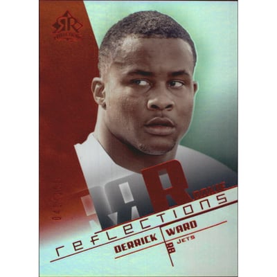 2004 Reflections Red #287 Derrick Ward