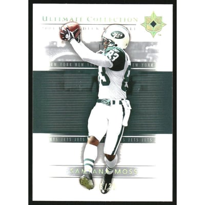 2004 Ultimate Collection HoloGold #47 Santana Moss