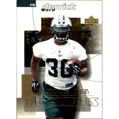 2004 Upper Deck Finite HG #205 Derrick Ward RC
