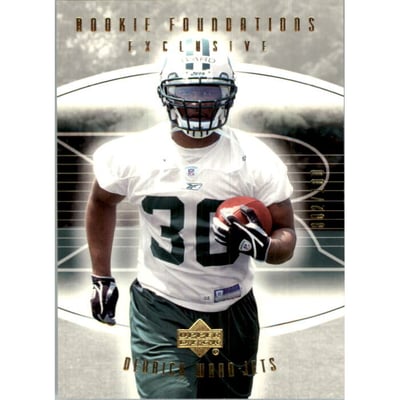 2004 Upper Deck Foundations Exclusive Gold #189 Derrick Ward