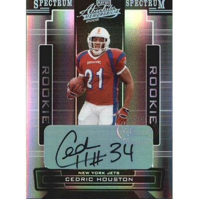 2005 Absolute Memorabilia Spectrum Silver Autographs #181 Cedric Houston/249