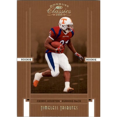 2005 Donruss Classics Timeless Tributes Bronze #226 Cedric Houston