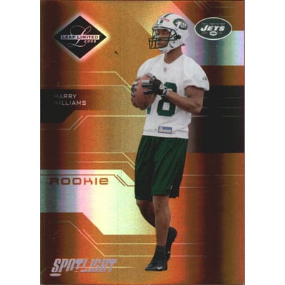 2005 Leaf Limited Bronze Spotlight #178 Harry Williams