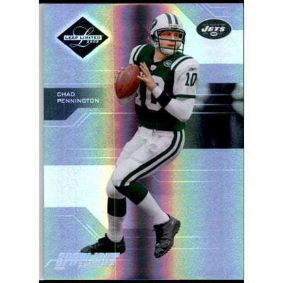 2005 Leaf Limited Silver Spotlight #68 Chad Pennington