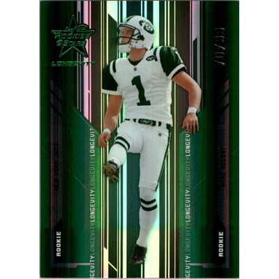 2005 Leaf Rookies and Stars Longevity Emerald #120 Mike Nugent