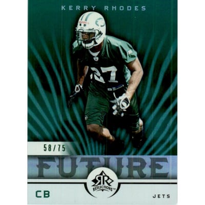2005 Reflections Green #130 Kerry Rhodes