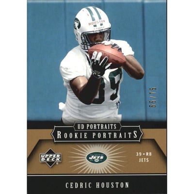 2005 UD Portraits Gold #126 Cedric Houston