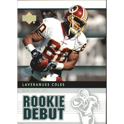 2005 Upper Deck Rookie Debut Gold Spectrum #100 Laveranues Coles