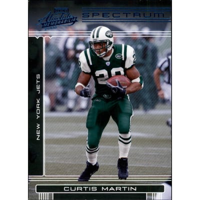 2006 Absolute Memorabilia Spectrum Blue Retail #108 Curtis Martin