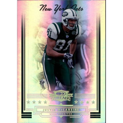 2006 Donruss Threads Gold Holofoil #109 Justin McCareins