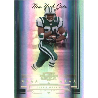 2006 Donruss Threads Gold Holofoil #69 Curtis Martin