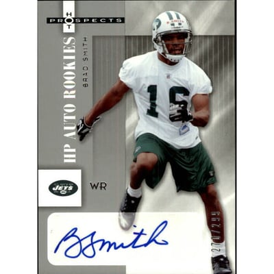 2006 Hot Prospects #162 Brad Smith AU RC