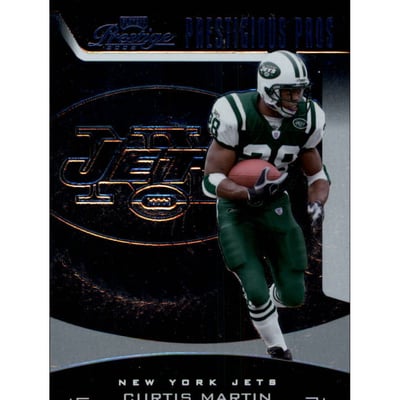 2006 Playoff Prestige Prestigious Pros Silver #25 Curtis Martin