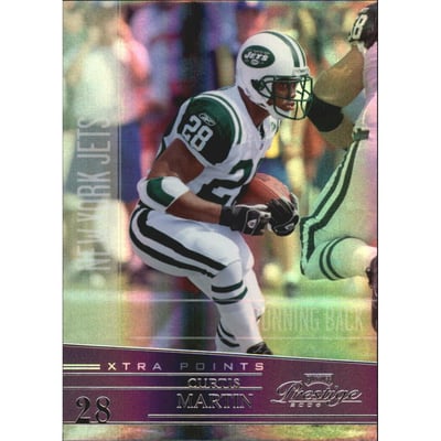 2006 Playoff Prestige Xtra Points Purple #106 Curtis Martin