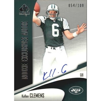 2006 SP Authentic Rookie Exclusives Autographs #REAKC Kellen Clemens