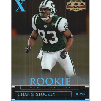 2007 Donruss Gridiron Gear Platinum Holofoil X's #114 Chansi Stuckey
