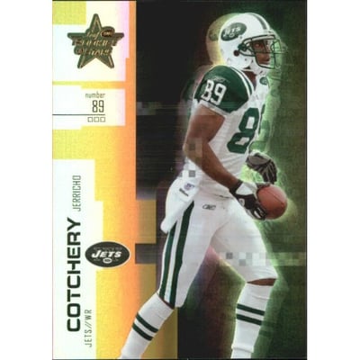 2007 Leaf Rookies and Stars Gold #62 Jerricho Cotchery