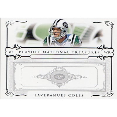 2007 Playoff National Treasures #47 Laveranues Coles