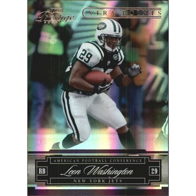 2007 Playoff Prestige Xtra Points Purple #102 Leon Washington