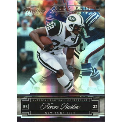 2007 Playoff Prestige Xtra Points Purple #103 Kevan Barlow