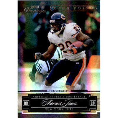 2007 Playoff Prestige Xtra Points Purple #30 Thomas Jones