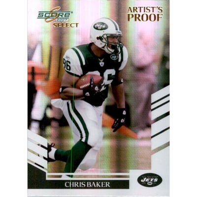 2007 Select Artist's Proof #170 Chris Baker