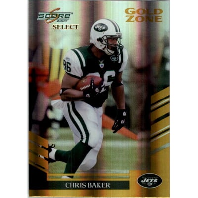 2007 Select Gold Zone #170 Chris Baker