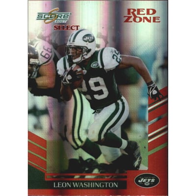 2007 Select Red Zone #172 Leon Washington
