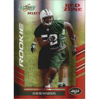 2007 Select Red Zone #315 David Harris