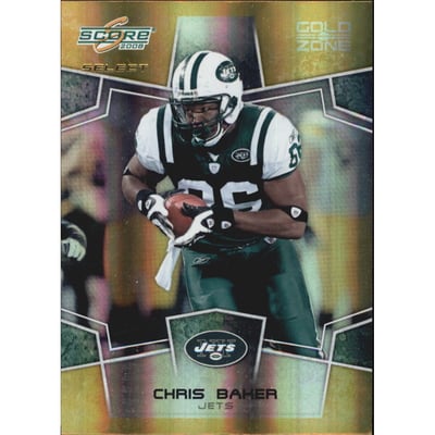 2008 Select Gold Zone #221 Chris Baker