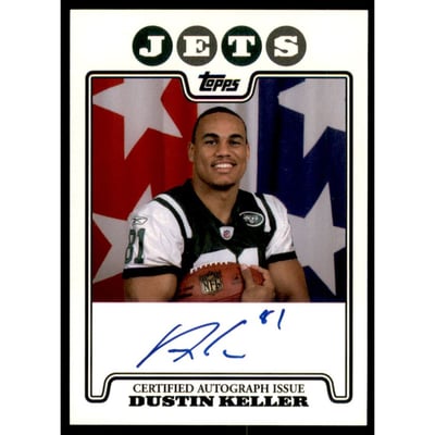 2008 Topps Rookie Premiere Autographs #RPADK Dustin Keller