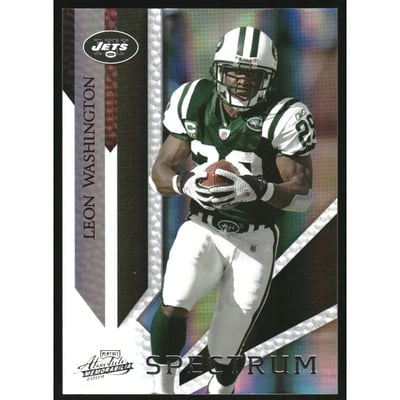 2009 Absolute Memorabilia Spectrum Silver #70 Leon Washington