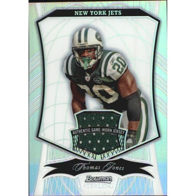 2009 Bowman Sterling Refractors #58 Thomas Jones JSY