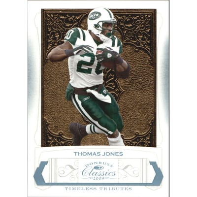 2009 Donruss Classics Timeless Tributes Platinum #69 Thomas Jones