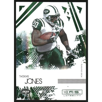 2009 Donruss Rookies and Stars Longevity Emerald #67 Thomas Jones