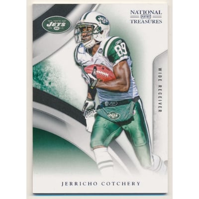 2009 Playoff National Treasures #68 Jerricho Cotchery