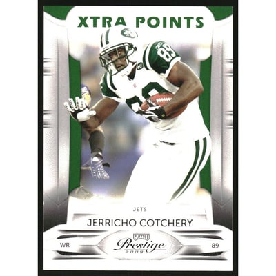 2009 Playoff Prestige Xtra Points Green #67 Jerricho Cotchery